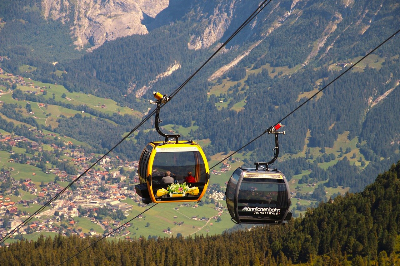 Picture of cable cars